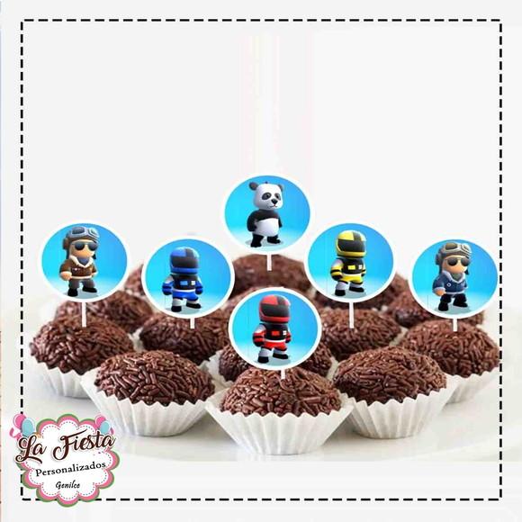 Toppers para Docinho Stumble Guys