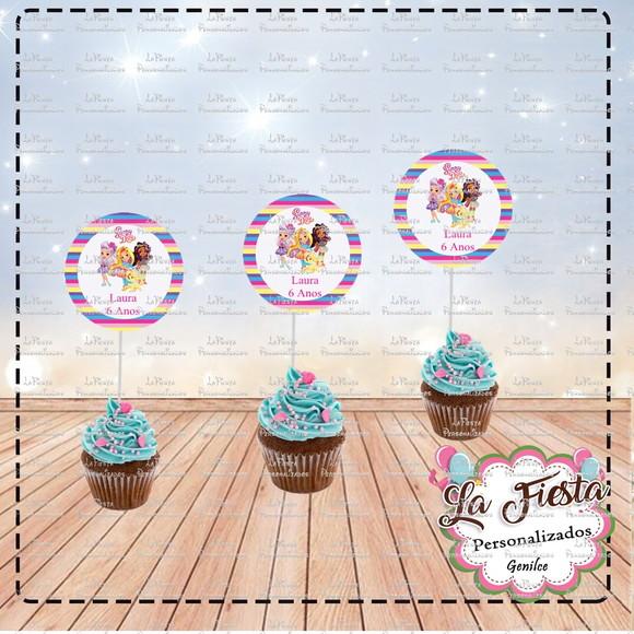 Toppers para docinho Sunny day