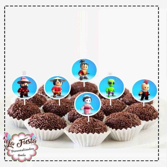 Toppers para Docinho Stumble Guys