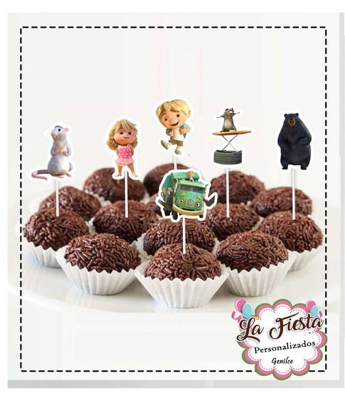 Toppers para Docinho Zé Coleta