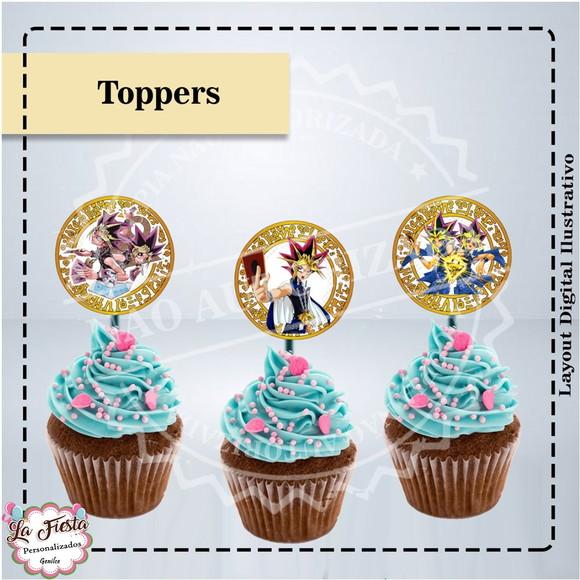 Toppers para docinho Yu-Gi-Oh