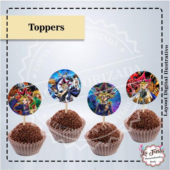 Toppers para Docinho Yu-gi-oh