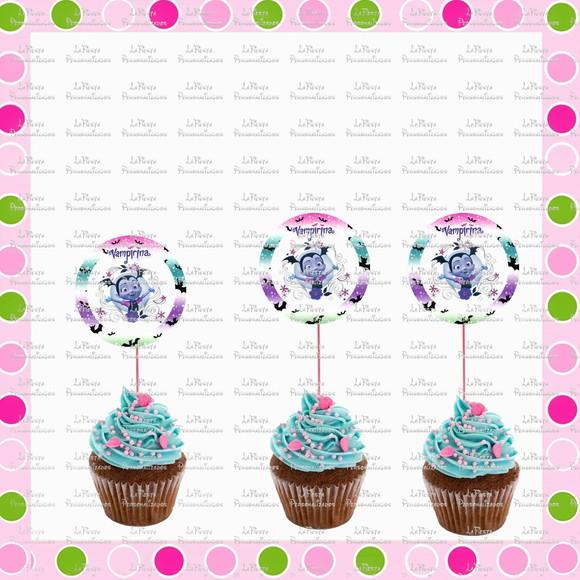 Toppers para Docinho Vampirinha