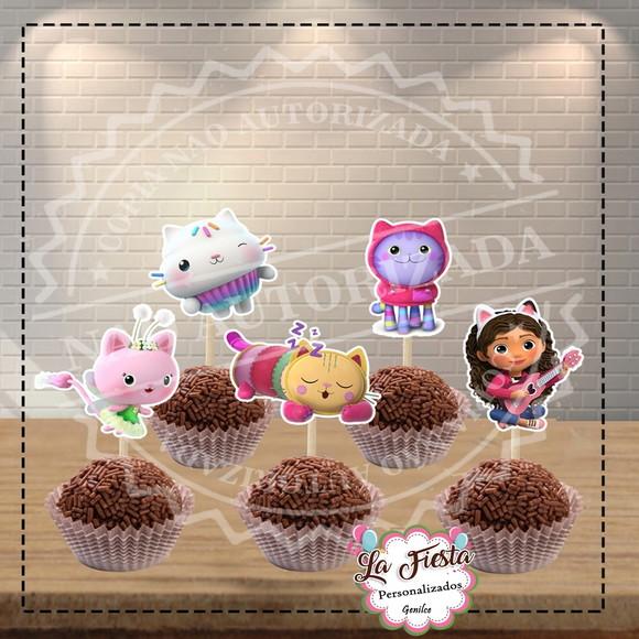 Toppers para Docinhos Gabby's Dollhouse