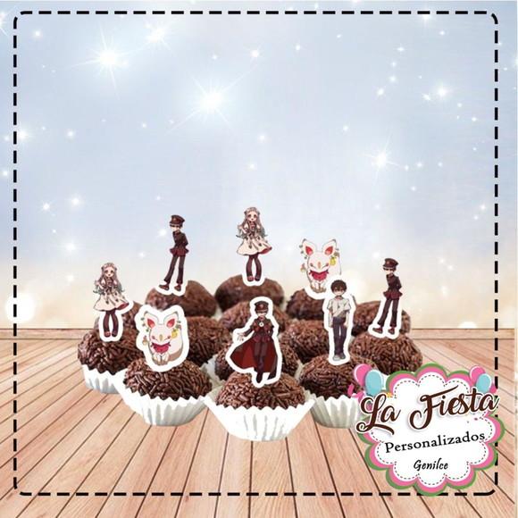 Toppers para Docinhos Toilet-bound Hanako-kun