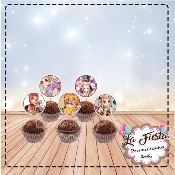 Toppers para Docinhos Toilet-bound Hanako-kun