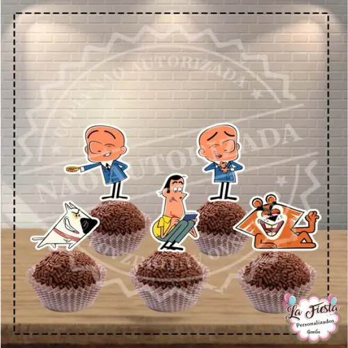 Aplique para Docinho Mr. Magoo / Mister Magoo