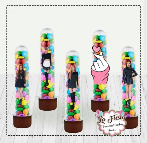 Aplique para Tubete Black Pink