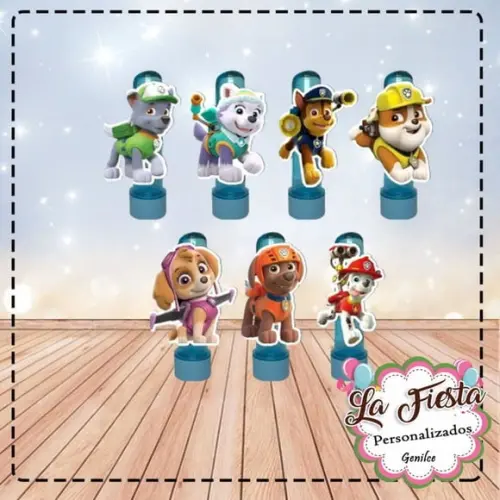 Aplique para Tubete Patrulha Canina