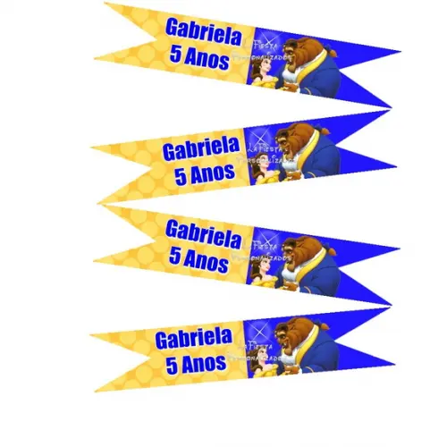 Bandeirinha Sanduíches/ Docinhos