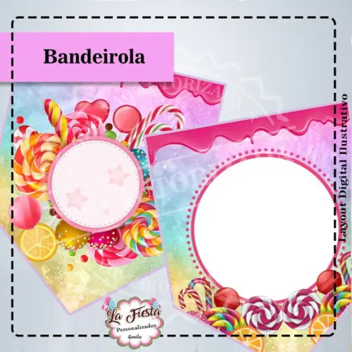 Bandeirola / Varalzinho Doces Candy