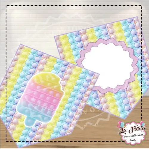 Bandeirola / Varalzinho Fidget Toy