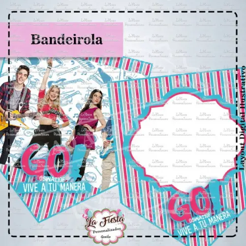 Bandeirola / Varalzinho Go! Viva a sua Maneira