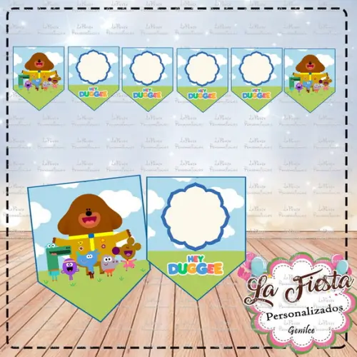 Bandeirola / Varalzinho Hey Duggee