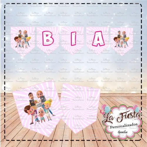 Bandeirola / Varalzinho LooLoo Kids