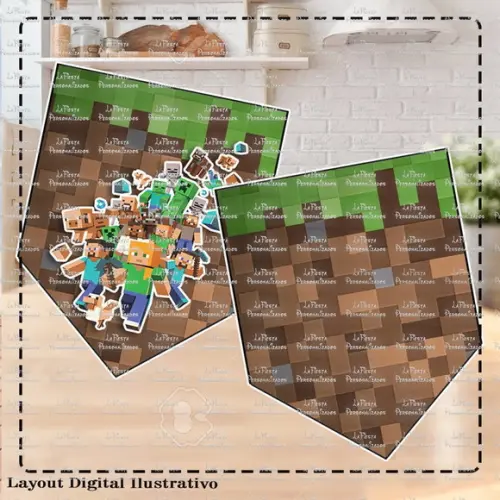 Bandeirola / Varalzinho Minecraft
