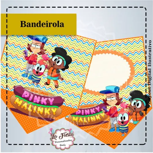 Bandeirola / Varalzinho Pinky Malinky