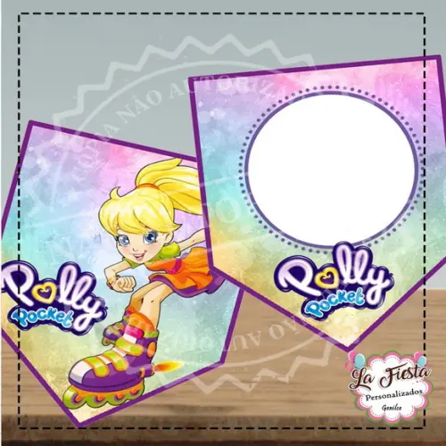 Bandeirola / Varalzinho Polly Pocket