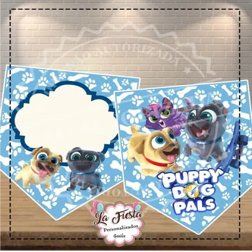 Bandeirola / Varalzinho Puppy Dog Pals