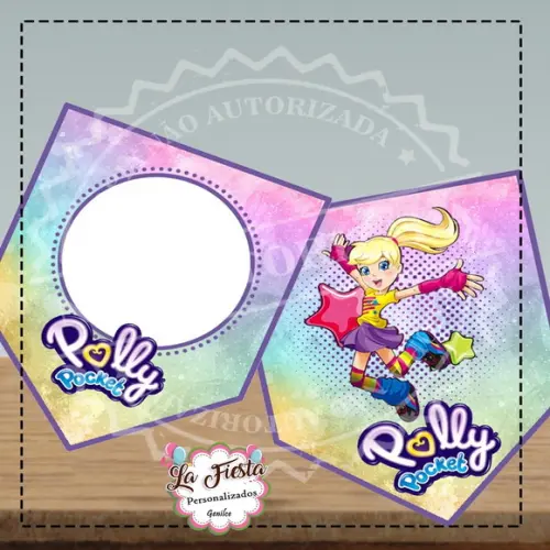 Bandeirola / Varalzinho Polly Pocket