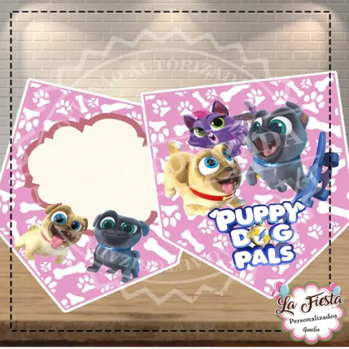 Bandeirola / Varalzinho Puppy Dog Pals