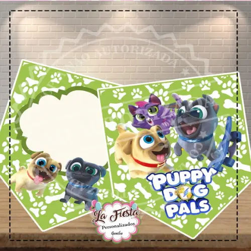 Bandeirola / Varalzinho Puppy Dog Pals