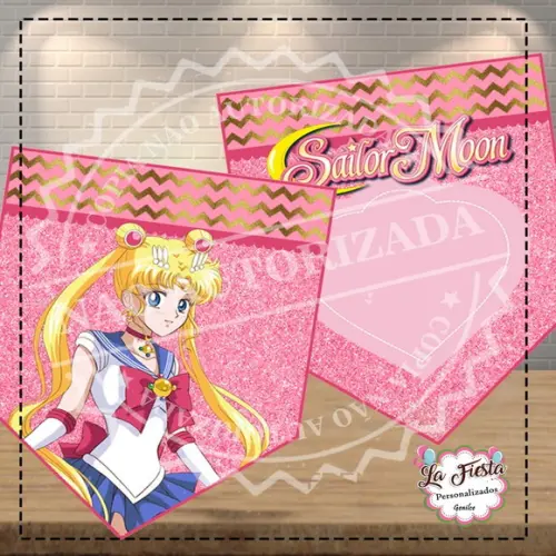 Bandeirola / Varalzinho Sailor Moon