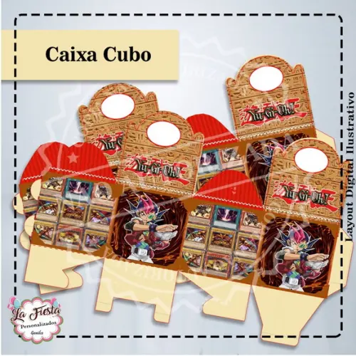 Caixa Cubo Yu-gi-oh