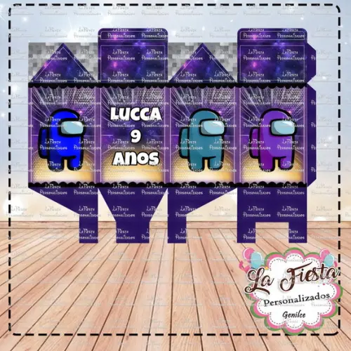 Caixa Milk Among Us