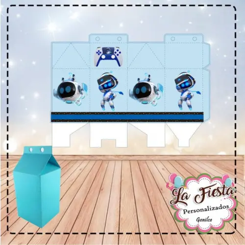 Caixa Milk Astro Bot Rescue
