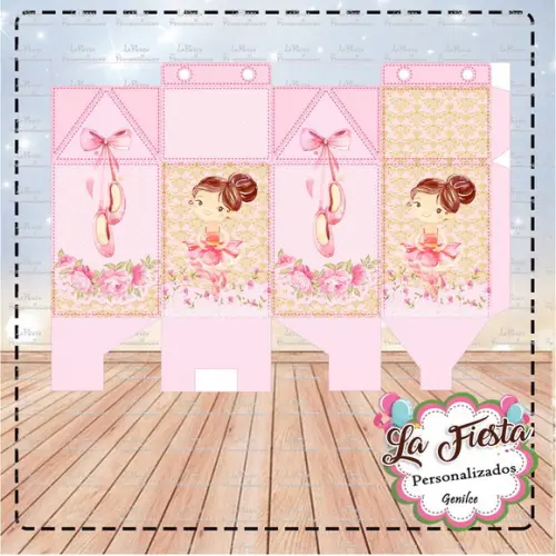 Caixa Milk Bailarina