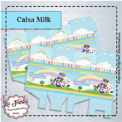 Caixa Milk Baby Bus