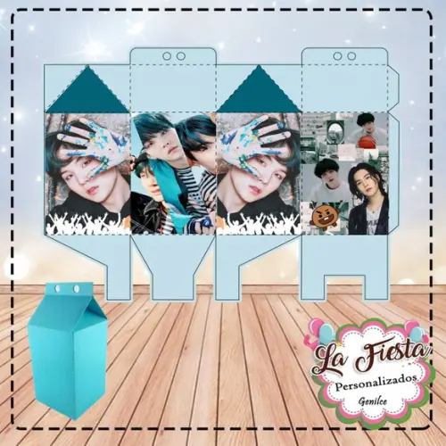 Caixa Milk Banda Bts