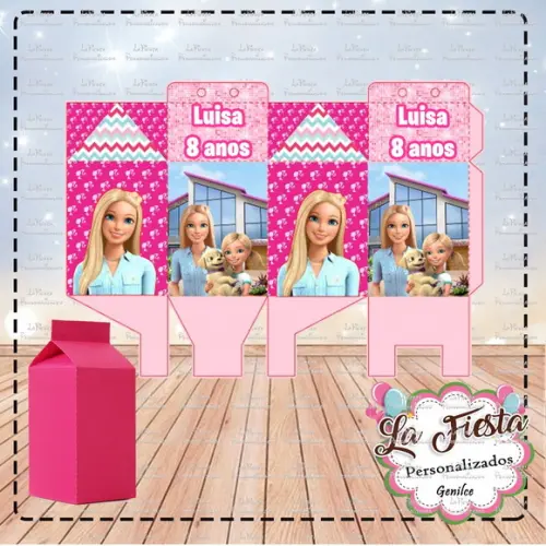 Caixa Milk Barbie