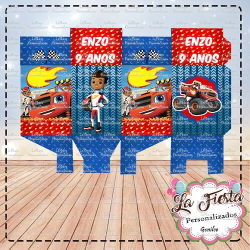 Caixa Milk Blaze e as Monster Machines