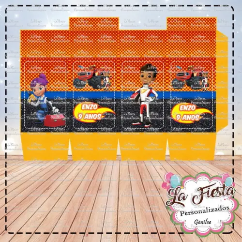 Caixa Milk Blaze e as Monster Machines