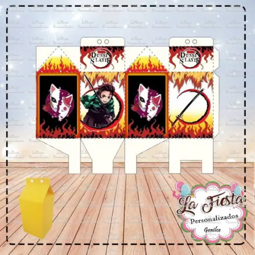 Caixa Milk Demon Slayer - Kimetsu no Yaiba