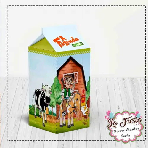 Caixa Milk Fazenda Do Zenon