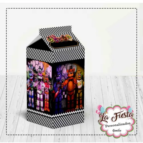Caixa Milk Five Nights At Freddy's