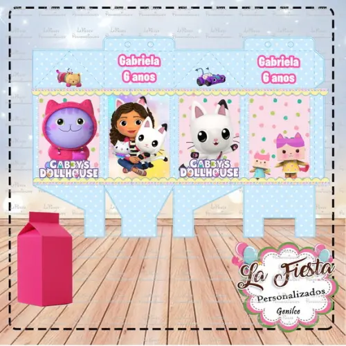 Caixa Milk Gabby's Dollhouse