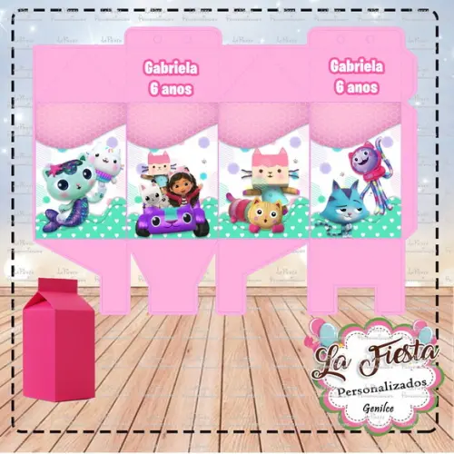 Caixa Milk Gabby's Dollhouse