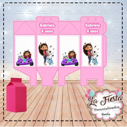 Caixa Milk Gabby's Dollhouse