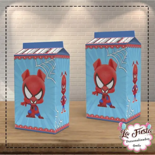 Caixa Milk Homem-aranha: Através do Aranhaverso