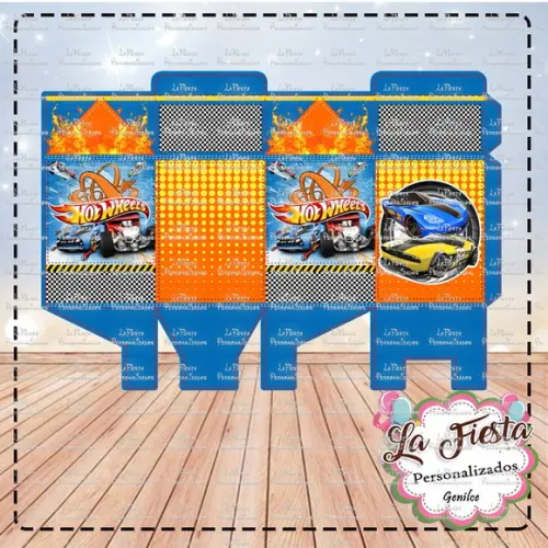Caixa Milk Hot Wheels