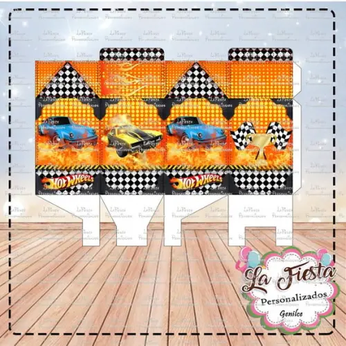 Caixa Milk Hot Wheels