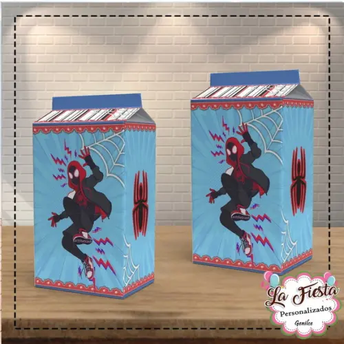 Caixa Milk Homem-aranha: Através do Aranhaverso