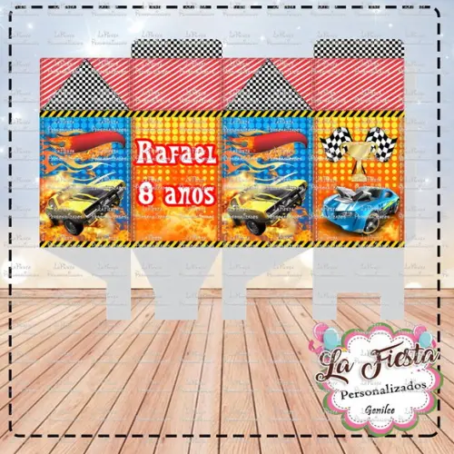 Caixa Milk Hot Wheels