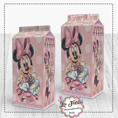 Caixa Milk Minnie Confeiteira