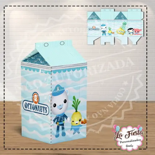 Caixa Milk Octonautas
