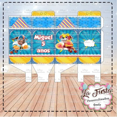 Caixa Milk Patrulha Canina Super Filhotes